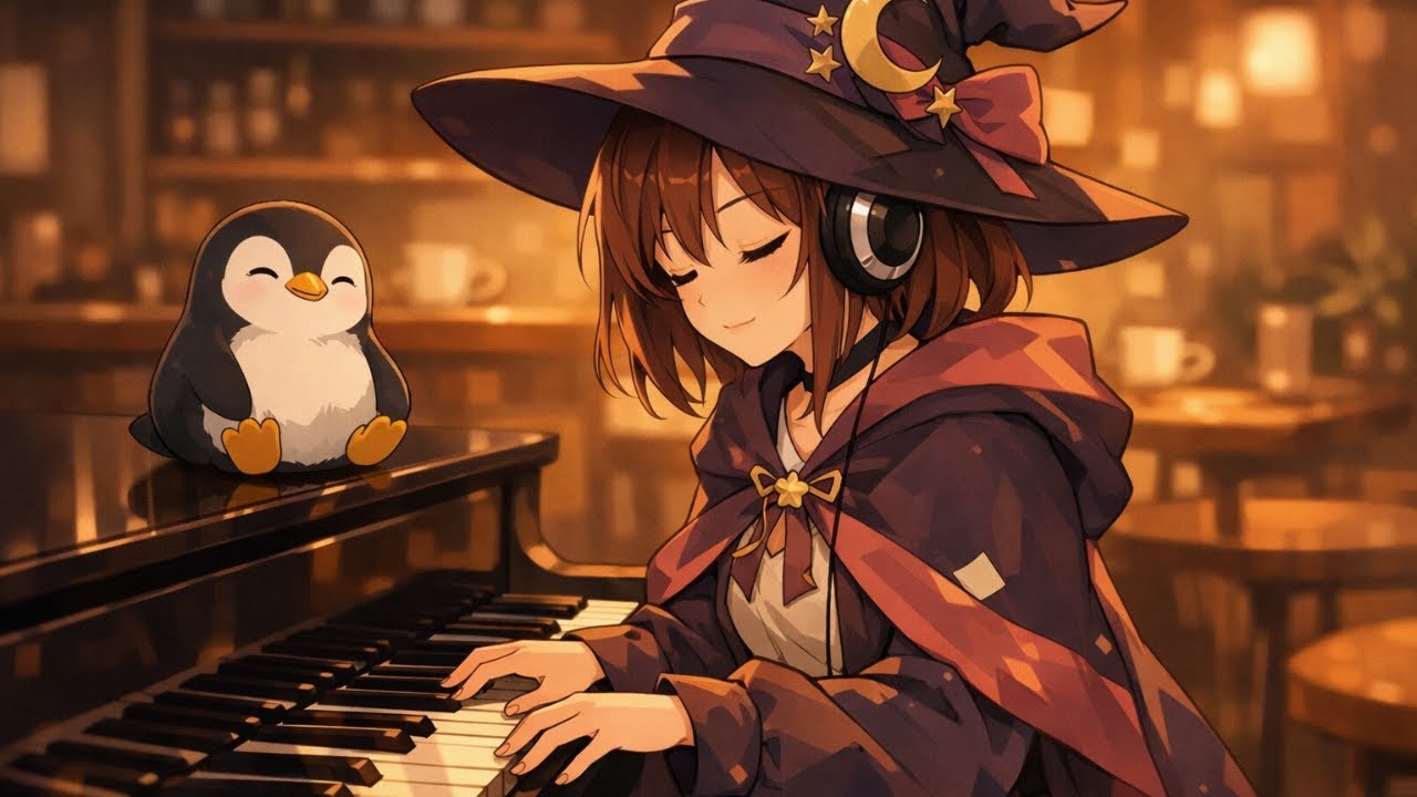 Cozy Lofi Jazz | A Magical Café Performance