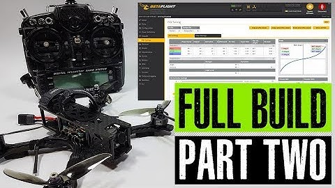 How to build an FPV quadcopter drone - a complete beginners guide tutorial - part 2