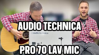 My New Lav Mic // Audio Technica Pro 70 Honest Review Audio Technica Pro 70
