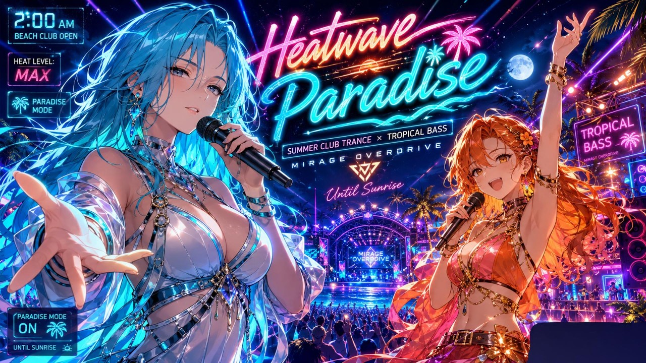 【ORIGINAL】Heatwave Paradise – Summer Club Trance × Tropical Bass| MIRAGE OVERDRIVE