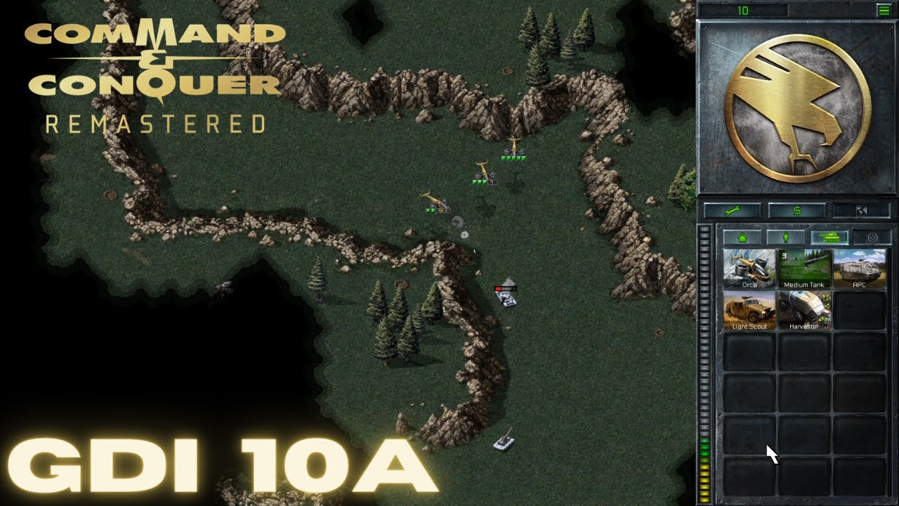 Command & Conquer Remastered - GDI Mission 10A - ORCASTRATION