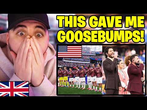 Brit Reacts to First USA National Anthem at 2026 FIFA World Cup - INCREDIBLE