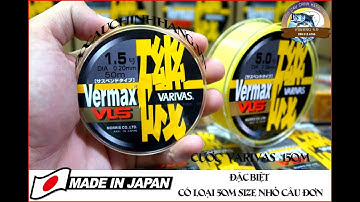 Cước Varivas Chính hãng nhật bản 220k/150m 150k/50m