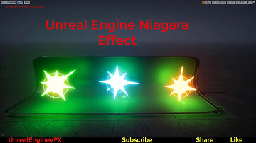 Stylized Flash effect | Unreal Engine Niagara |UE4 Niagara VFX