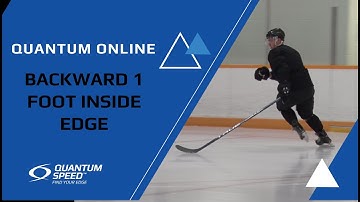 Backward 1 Foot Inside Edge | Foundational Skating Skills for Hockey and Ringette | Quantum Speed