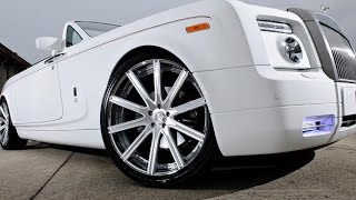 Lexani Forged 709 22 Inch Wheels on Rolls Royce Phantom