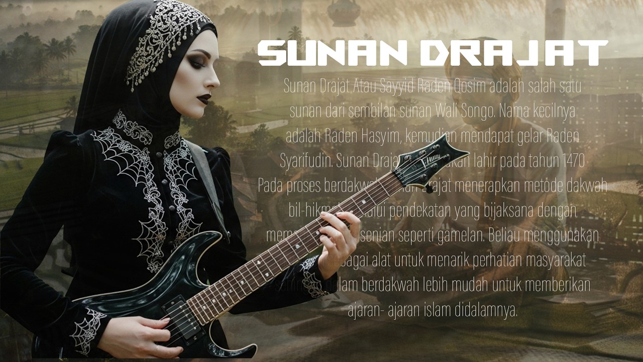 RADEN QASIM (SUNAN DRAJAT) GOTHIC GIRLS METAL RELIGI | OFFICIAL MUSIC VIDEO