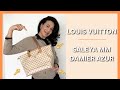  the perfect spring bag louis vuitton saleya mm in damier azur review