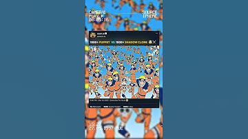 NARUTO VS SASORI 1000+ PUPPETS 🤯⚔️