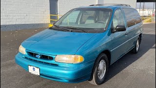 Match Highlights 45k mile 1996 Ford Windstar Walk Around and POV Drive
