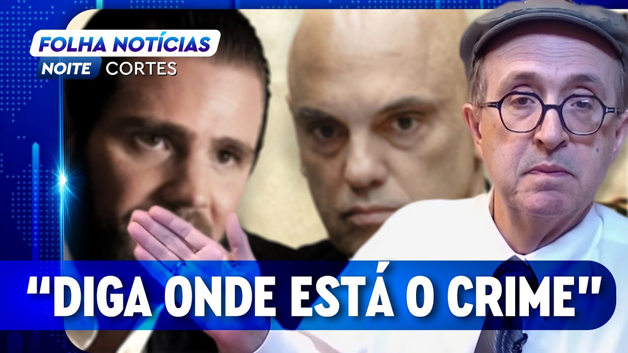 REINALDO AZEVEDO HUMILHA narrativa de CONLUIO entre MORAES e VORCARO