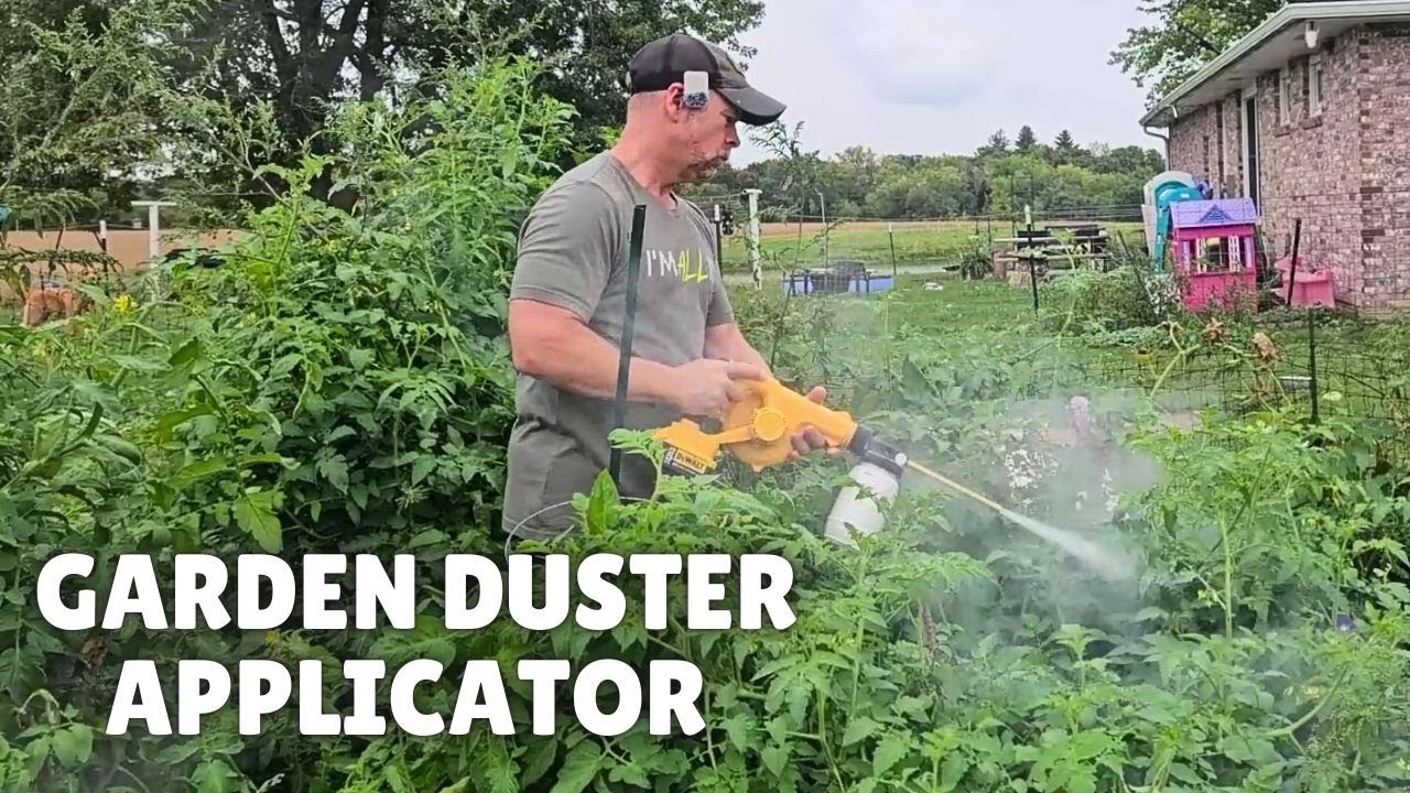 Electric Diatomaceous Earth Duster |  Garden Dust Applicator