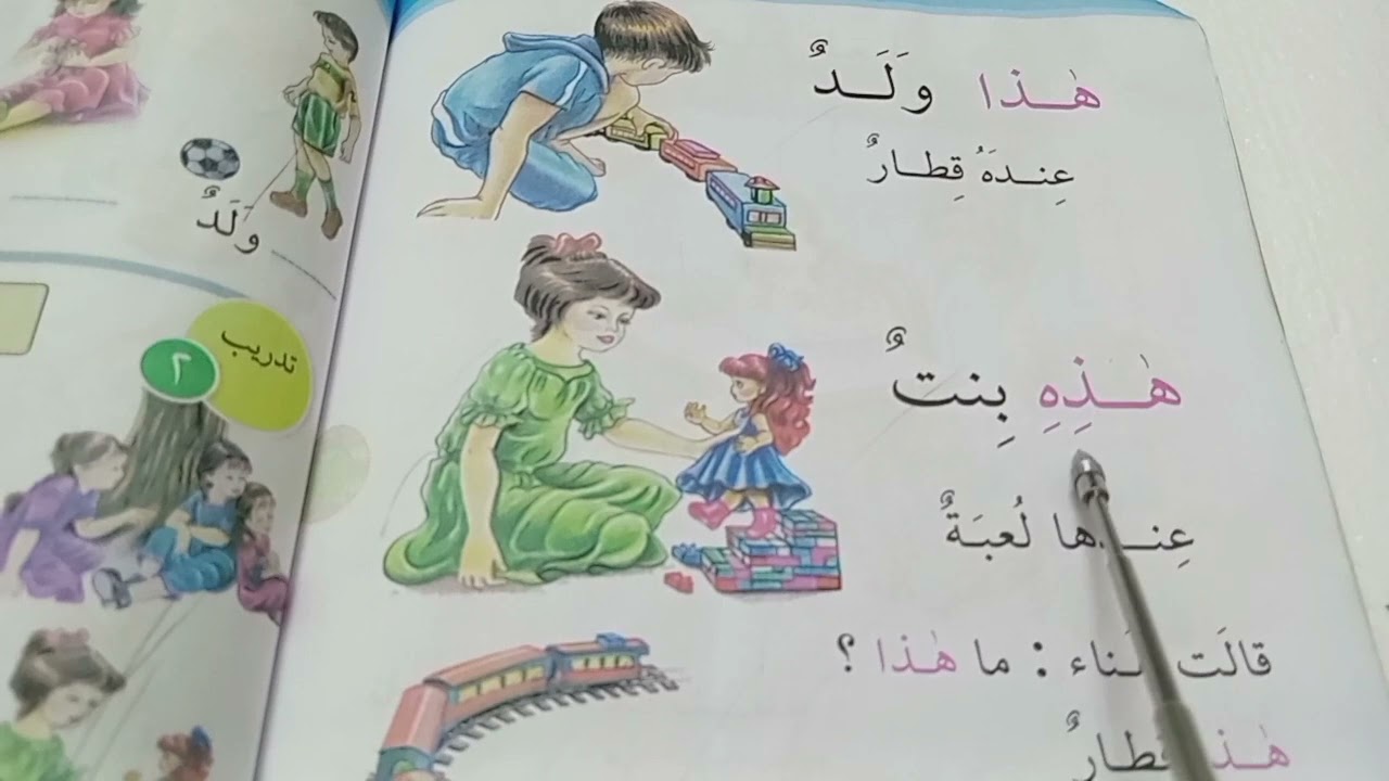 هذا ولد قراءة للصف الأول الابتدائي صفحة ٨٨