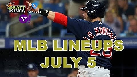 MLB DFS Lineups - Fri 7/5 - Four Corners - DraftKings, FanDuel, Yahoo - Awesemo.com