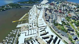 Kalasatama digital twins - Reality mesh model 2017