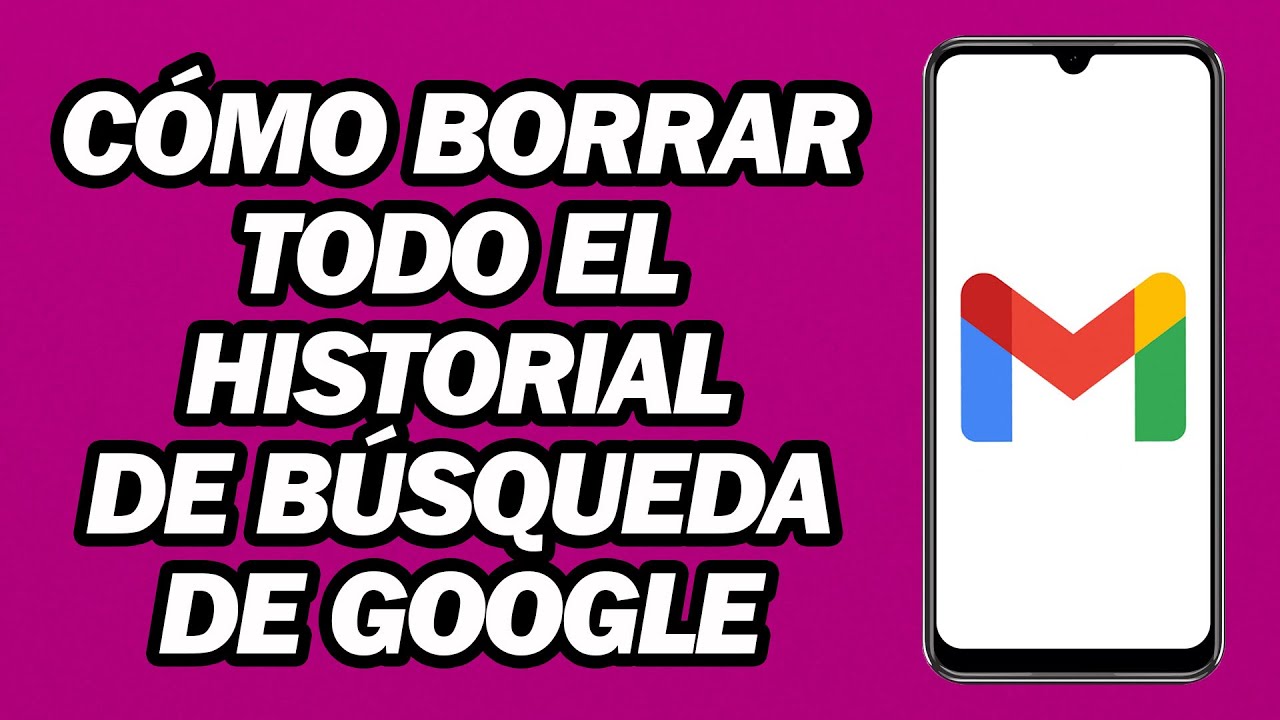 Cómo Borrar Todo El Historial De Búsqueda De Google en El Móvil | Paso ...