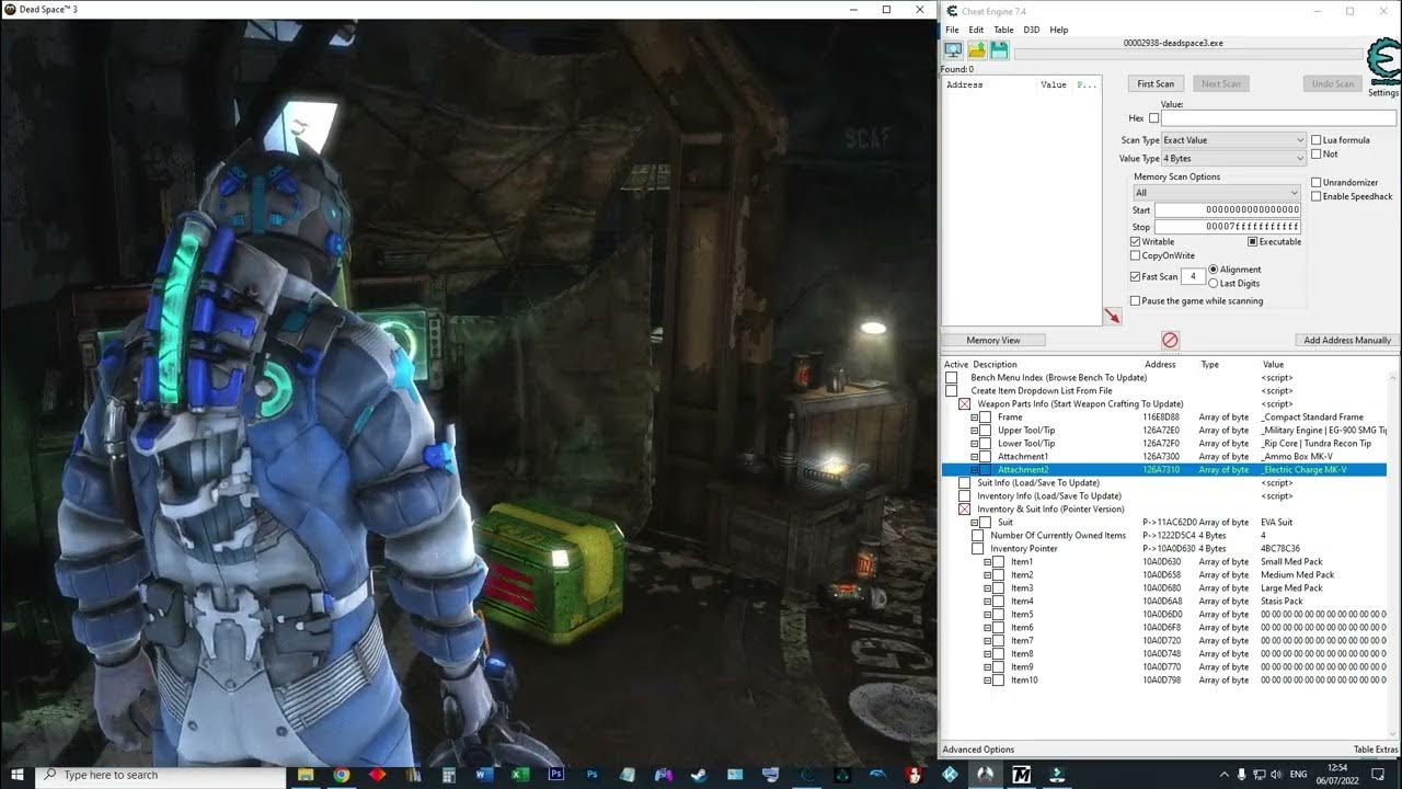 Dead Space 3 how to unlock items and weapons parts (including DLC