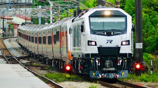臺鐵8795B次R200型柴電機車牽引”PP”自強號試運轉“鶯歌”站通過-2026/08/19