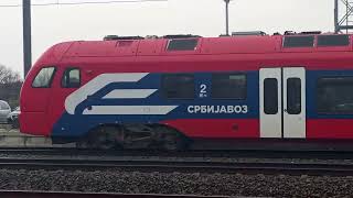 Regio voz Polazi sa železnicke stanice Stara Pazova za Petrovaradin