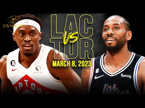 Los Angeles Clippers vs Toronto Raptors Full Game Highlights | March 8, 2023 | FreeDawkins