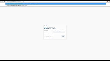 Getting Started - Logging in for the first time