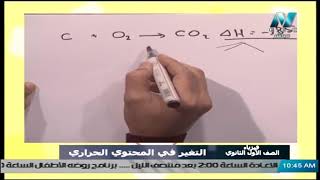 كيمياء 1 ثانوي ( التغير في المحتوى الحراري ) أ محمد إبراهيم 25-02-2020