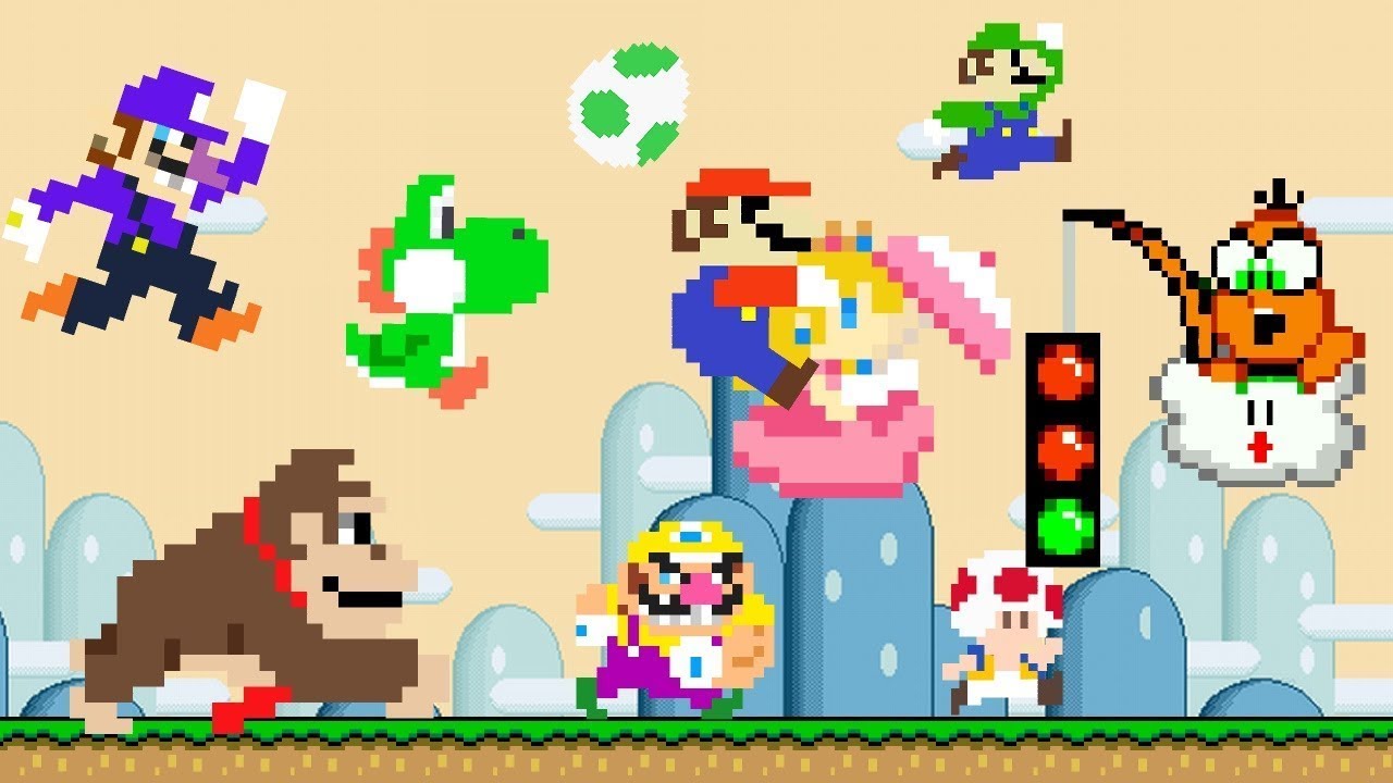 Mushroom kingdom race 2 YouTube