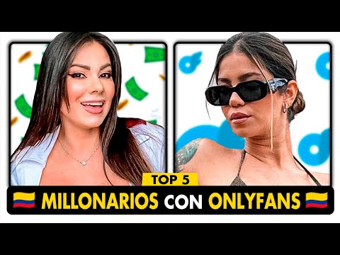 TOP 5 COLOMBIANOS que SON RICOS con ONLYFANS💲🤑