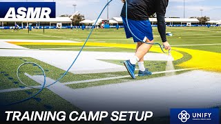 Setting Up For The Start Of Rams Training Camp | ASMR screenshot 4