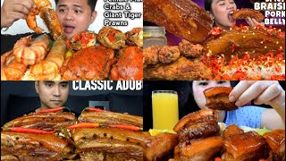 pork adobo, balut, seafood filipino big bites mukbang compilation pt.1