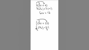 Distributive Property #firstcoastmathclinic #shorts #mathshorts #algebra #distributiveproperty