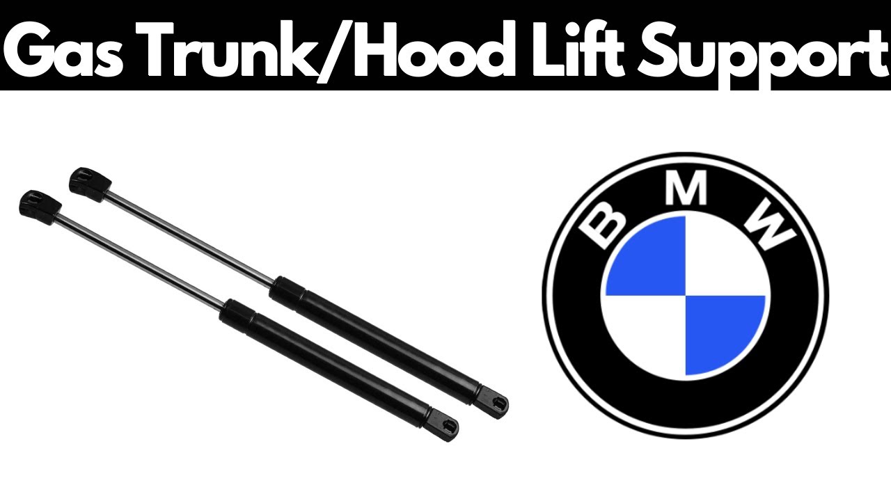Replace BMW Gas Hood Trunk Lift Support Struts Z4 1 2 3 4 5 6 7 8 X1