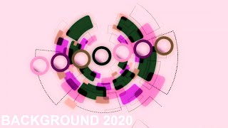 Geometric abstract background video