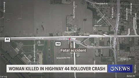 Driver charged with intoxication manslaughter after fatal HWY 44 crash