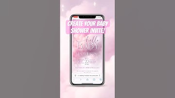 Adorable Cloud Baby Shower Invitation for Girl | Easy Editable Evite + Online RSVP!