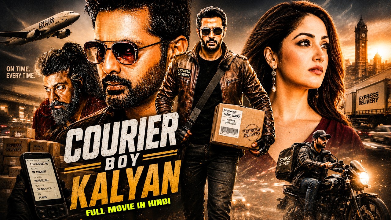 Courier Boy Kalyan | South Indian Movie Dubbed In Hindi | Action Thriller | Nithiin, Yami Gautam