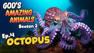 Fun Facts for Kids about Octopus | God's Amazing Animals (S2 Ep4)