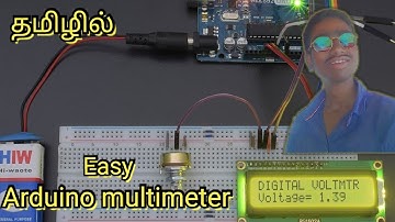 How To Make a Arduino Digital multimeter project / தமிழில் / MSS Electronic YouTube channel