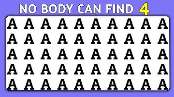 Find The Odd One Out | Test Your observation skills 😎| Number and letter edition
