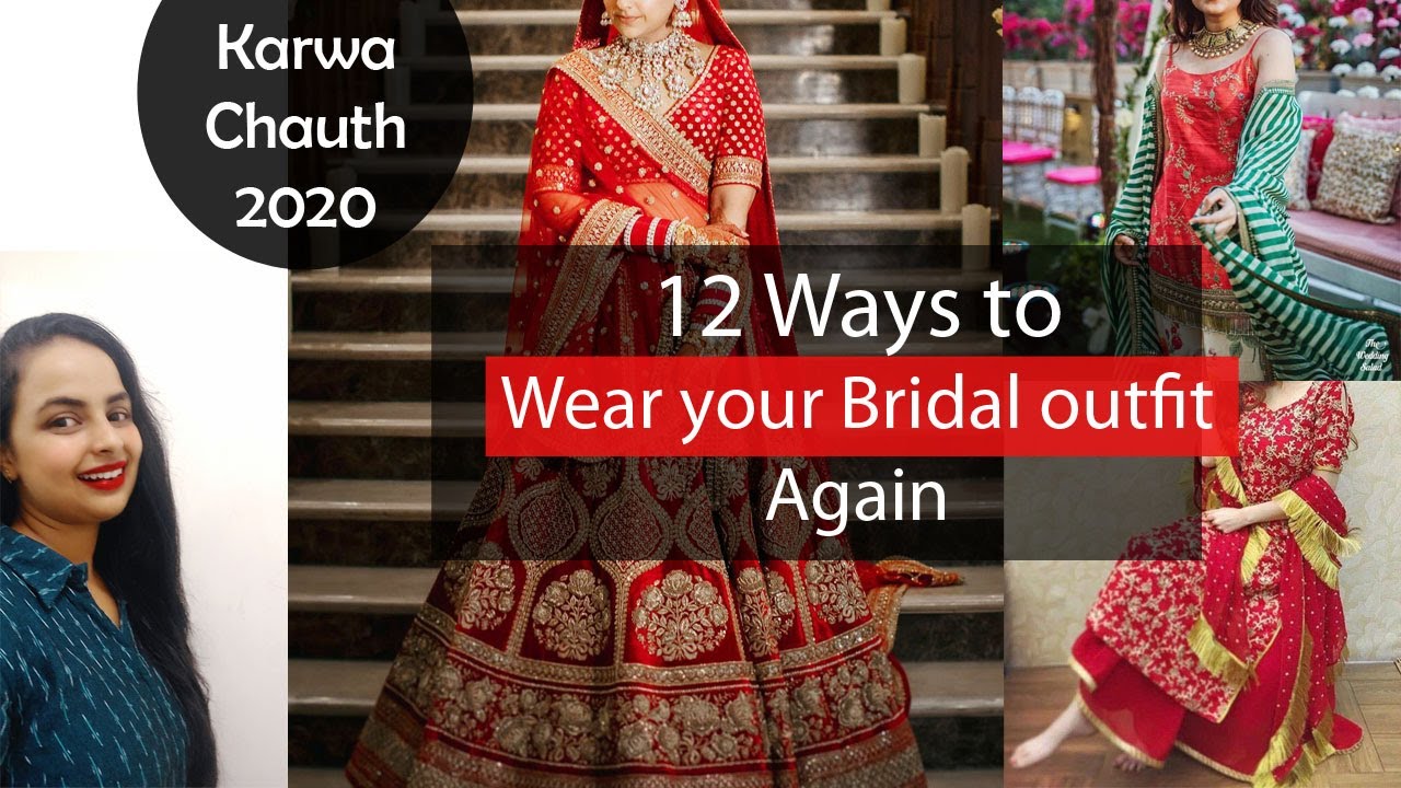 How to ReWear your Bridal lehngas and Suits | Festival Series- 1