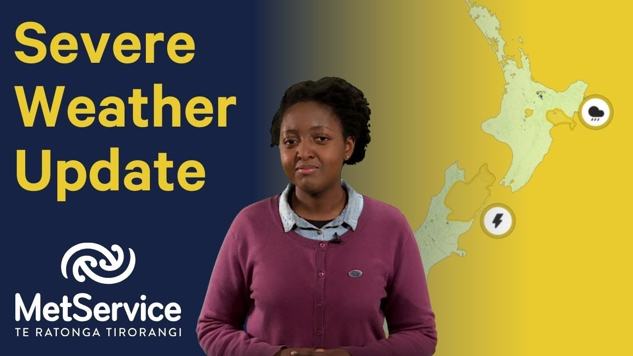 NZ Severe Weather Update - Friday 3rd January 2025 - YouTube