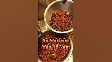 Review Bò Khô Trộn Kiểu Hồ Nam #tiktok​​ #douyin​​ #funny​​​​ #haihuoc #mukbang