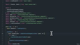 17 Asynchronous Redux_ Redux-Saga -004 Redux Saga  Converting onAuthStateChanged Listener to Promise