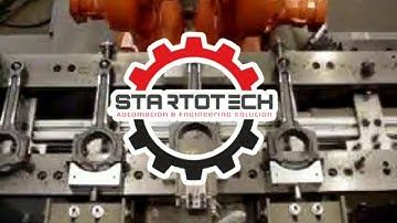#Startotech #Automation | Automated Connecting Rod Line | #industrialautomation #robotics