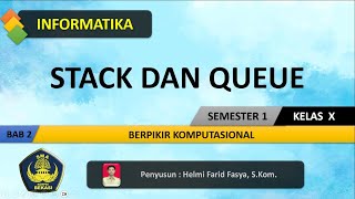 Informatika Stack dan Queue