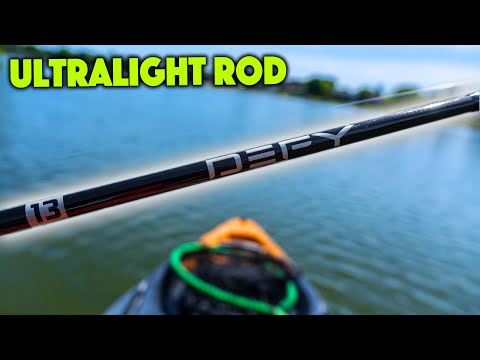 13 Fishing DEFY SILVER Ultralight Rod [First Impressions] 