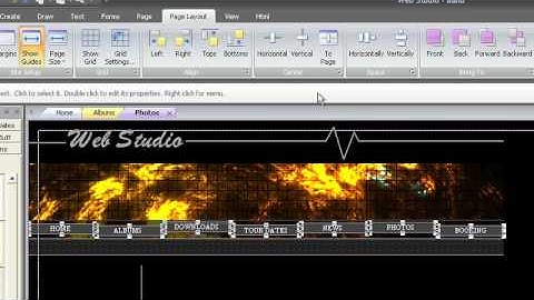 WebstudioTV: Page Layout Tab - Center Group