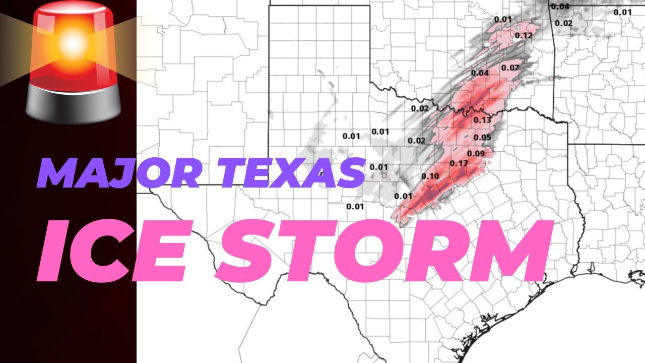 Update MAJOR Texas Ice Storm YouTube