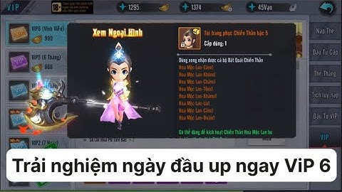 Thiếu Niên Hiệp Khách | Ngày Đầu Up Tạm VIP 6 Trải Nghiệm | Tam Thái tử