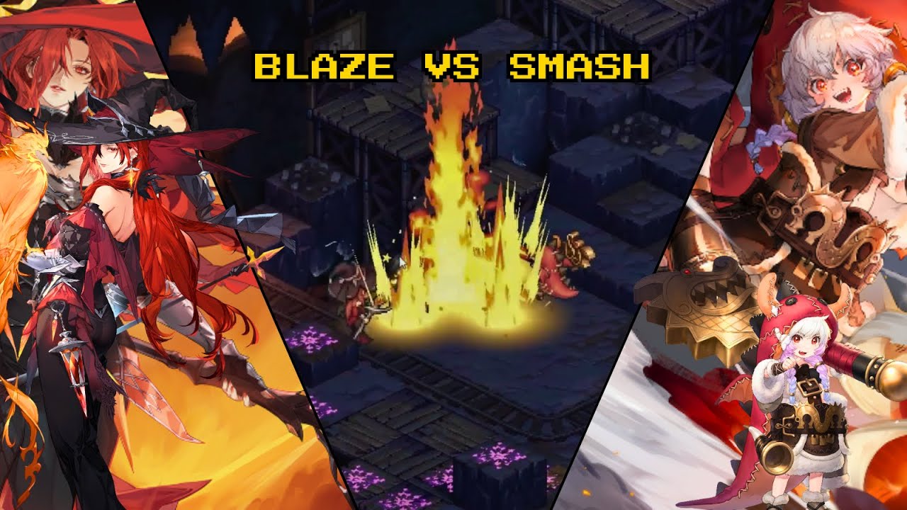 BLAZE VS SMASH | Real-Time PvP | Sword of Convallaria